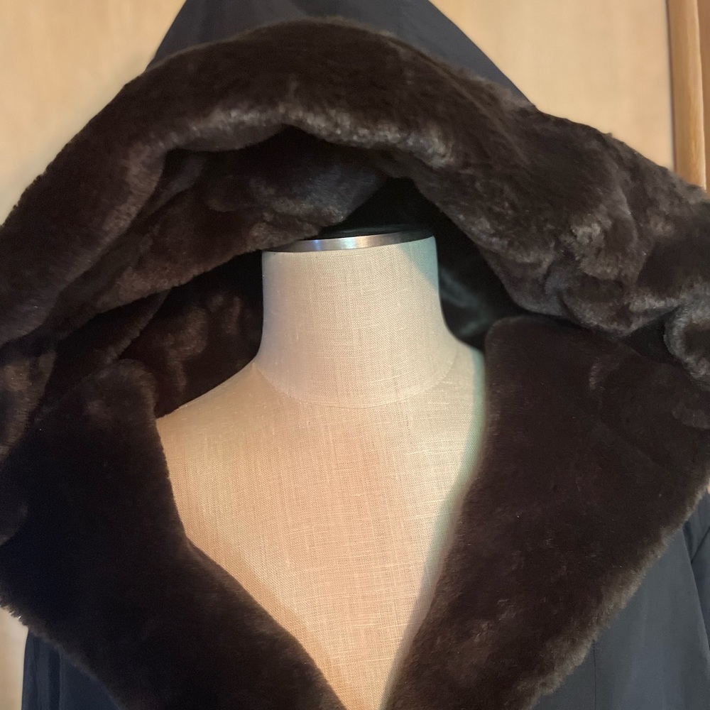 Roaman dark blue/ black winter coat